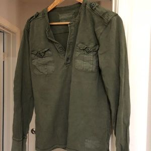 Military style Men’s Express long sleeved shirt